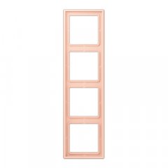 Rāmītis 4-vietīgs, LE CORBUSIER, l'ocre rouge clair