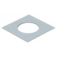 Montāžas vāks 250-2/3 priekš R4 282x282x4, St, FS DUG 250-3 R4