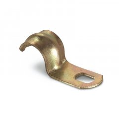 Cauruļu turētājskava HALF SADDLE D.19-20 ZINC PLATED STEEL