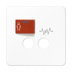 Virsma Ackermann produktiem, Typ 73075 D, 73075 B, rot, Serie CD, balts