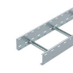 Kabeļu trepe perforēta, ar VS spraišļiem 110x300x6000, St, FS