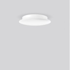 Gaismeklis FLAT SLIM disc, 11...24 W, 1150...2500 lm, 830, 840, white, DALI Ceiling and wall luminaires, D 380 H 75, Opal glass