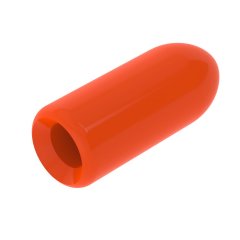 Aizsargvāciņš sietveida kabeļu renei 4,8mm 4,8mm, PVC, dzidri oranžs, 2004