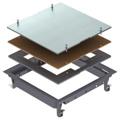 Revizijas lūka universālai montāžai, PA, dzelzs pelēks, 7011 ZES9-2 U10T 7011