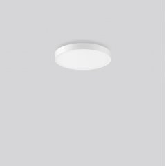 Gaismeklis TRIONA round, 28 W, 3250 lm, 840, white, DALI Ceiling and wall luminaires, D 461 H 88, Plastic (PMMA) prismatic