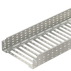 Kabeļu rene MKSM perforēta, ar ātro savienotāju 110x400x3050, V2A, 1.4301, 2B