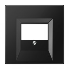 Vāks montāžas kārbai, termoplasts lakots, Serie LS, grafītmelns matēts