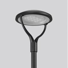 Gaismeklis GONIA, 65 W, 6200 lm, 740, anthracite, DALI Pole top luminaires, D 500 H 525, Transparent glass