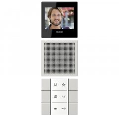 Siedle In-Home-Bus iekštelpu video panelis, Serie LS, lichtgrau