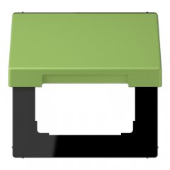 Rozetes vāks ar atsperi, termoplasts krāsots, Serie LS, vert 31