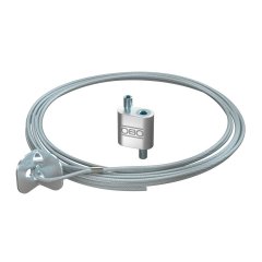 Nesošā trose ar universālo stiprinājumu 3x3000mm, St, G QWT UW 3 3M G