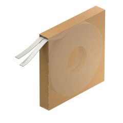 Lenta 20 m rullis 8x0,3, V2A, 1.4301, melns, 9005