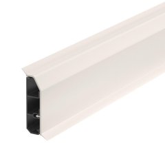 Grīdlīstes kanāls SL-L Set 20x70 Dichtl. 9001, PVC, krēmbalta, 9001