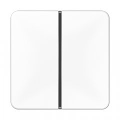 Taustiņs 1-viet, F40, Serie CD, balts