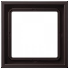 Rāmītis 1-vietīgs, vertikālā un horizontālā montāža, termoplasts krāsots, LS ZERO, tumša (lakots alumīnijs)