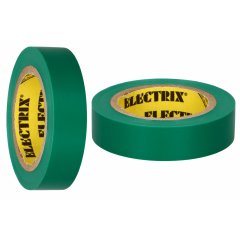 Izolācijas lente 19mm x20m zaļa Anticor