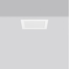 TOLEDO FLAT square, 21 W, 2150 lm, 830, white, DALI Recessed downlights, L 300 B 300 H 3 HEL 31-51,