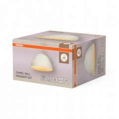 Decor Camel Bell Pendant E27 White