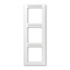 Rāmītis 3-vietīgs, vertikāla montāža, termoplasts, AS 500, balts