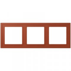 Rāmītis 3-vietīgs, LS ZERO, l'ocre rouge