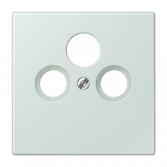 Centrālplate unversālā Sat/BK, termoplasts lakots, Serie LS, céruléen pale