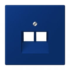Virsma IAE/UAE-datu rozetei 2 x 8-polig, termoplasts lakots, Serie LS, bleu outremer foncé
