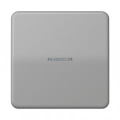 Taustiņs KNX slēdzim ar indikācijas logu 1-viet, duroplasts, Serie CD, grau