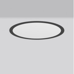 TOLEDO FLAT+ round, 26 W, 3150 lm, 827-865, anthracite, smart+free Recessed downlights, D 470 H 2 HE