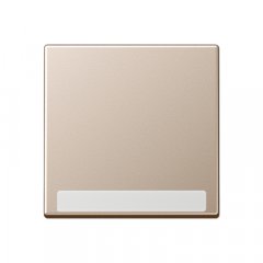 Taustiņs 1-viet, marķējams, termoplasts, Serie A, šampanieša krāsā