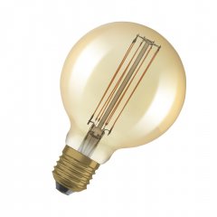 Spuldze Vintage 1906 LED CLASSIC SLIM FILAMENT Globe DIMMABLE 40 5.8 W/2200 K GOLD E27