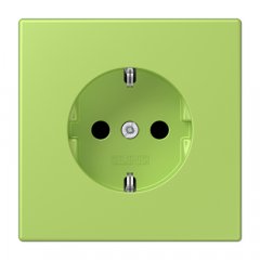 Kontaktligzda SCHUKO, 16 A 250 V ~, ar bērnu drošību, Serie LS, vert clair