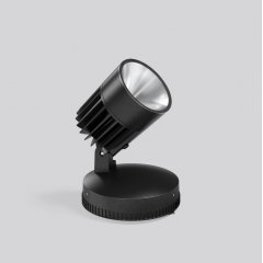 ALU-STAR midi, 57 W, 5100 lm, 830, anthracite, on/off Spotlights, L 255 B 240 H 255, 10°