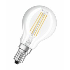 Spuldze LED Retrofit CLASSIC P 4 W/2700 K FIL CL E14