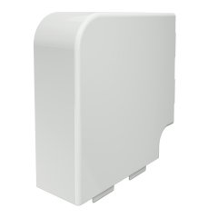 Plakana stūra vāks 60x150mm, PVC, gaiši pelēks, 7035