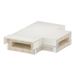 T-elements priekš BSKH09-K0521 50x210, pelēks BSKH09-T0521