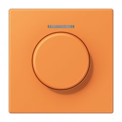 Centrālplate ar indikācijas logu KNX rotējošajam sensoram, Serie LS, orange clair