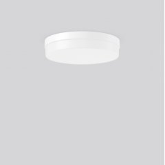 Gaismeklis FLAT KREIS, 19 W, 1400 lm, 840, white, DALI Ceiling and wall luminaires, D 380 H 78, Plastic (PMMA) opal