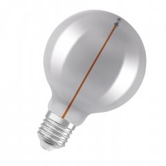 Spuldze Vintage 1906® LED CLASSIC A, Globe and EDISON WITH FILAMENT-MAGNETIC STYLE 6 2.2 W/1800 K SMOKE E27