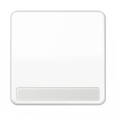 Taustiņs 1-viet, marķējams, duroplasts, Serie CD, balts