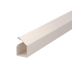 Mini kabeļu kanāla pašlīmejošs ar atveramo augšo daļu 17x17x2000, PVC, krēmbalta, 9001