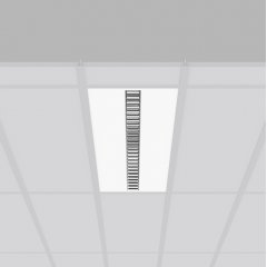 Gaismeklis SONIS, 26 W, 3450 lm, 840, white, on/off Lay-in luminaires, L 1197 B 297, Alea optical system