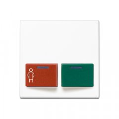 Virsma Ackermann produktiem, Typ 73642 B2, rot, grün, Serie AS/A, balts