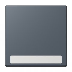 Taustiņs 1-viet, marķējams, Serie LS, gris fonce 59