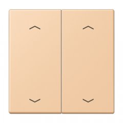 Taustiņs KNX slēdzim, ar virzienrādītāju 2-viet, Serie LS, terre sienne claire 31