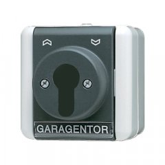 Žalūzijslēdzis Schlüsselschalter, Taster (Wechsler), 1-pol., AX 250 V ~, IP 44, WG 800