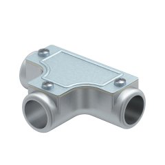 T-elements bez vītnes Ø40mm, AlG