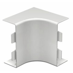 Iekšēja stūra vāks 40x110mm, PVC, dzidri balts, 9010
