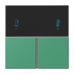 Taustiņs 3-viet, F40 KNX telpas kontrolierim, Serie LS, vert 59