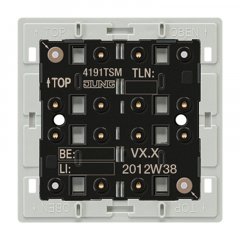 Taustes sensors maģistrāļu sistēmai KNX Tastsensor-Modul Universal, 1fach, Universal, F40 KNX, Free@Home iekārtas