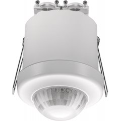 Kustības sensors, DALI, secondary, 32 m, IP54, for high ceilings, for flush mounting, balts